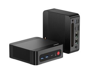 BOSGAME P3 Plus Mini PC, Mini Computers with AMD Ryzen 7 7840HS, 32GB DDR5 1TB PCle SSD, 4K Triple Display, Dual RJ45 LAN, Wi-Fi 6E/BT5.2, Micro Desktop Computers for Gaming & Office