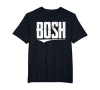 bosh T-Shirt, Men's Big and Tall, Black, 6X Tall