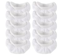 BOSHCHEN Steam Mop Pads for Handheld Steam Cleaner - Compatible with Wagner Spraytech Bissell Steam Shot Comforday PurSteam etc - Universal Reusable Washable Steam Cloth Accessories - 10 Pack