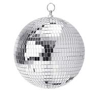Boshen 6" 8" 10" 12" Disco Mirror Ball Light for Party Xmas DJ Stage Lighting Effect (8")
