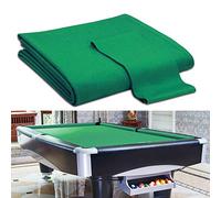 Boshen Worsted Yarn Blend Pool Cloth Fast Play Speed Suitable for 7, 8 and 9 ft Pool Tables - Preassembled for Playing Surface and Gangs