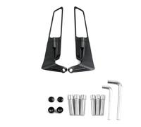 Boshu daili store Compatible With YAMAHA MT 07 MT07 MT 09 MT09 SP MT 10 MT10 SP Motorcycle Mirrors Stealth Winglets Mirror Kits To Rotate Adjustable Mirrors