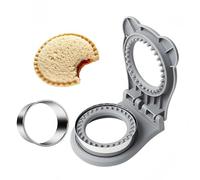 BOSIDETOOL Sandwich Cutter and Sealer, Decruster Sandwich Maker for kids lunch Uncrustable Sandwich Maker，Easy for School Lunchbox and Bento Box Grey