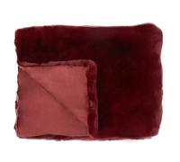 Bosie Lamina Throw Interiors by Premier Red One Size