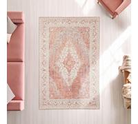 Bosie Morvi Small Pink Rug Premier Housewares Pink 100cm diameter