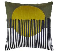 Orsina Bosie Ozella Green And White Cushion