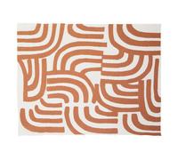 Bosie Throw Ozella Terracotta/Cream