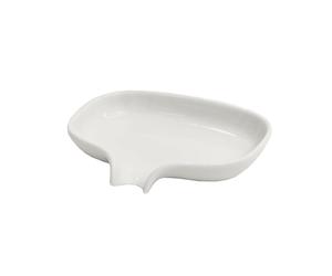 Bosign Soap dish with drainage spout porcelain white