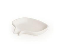 Bosign Soap dish with drainage spout silicone white