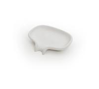Bosign Soap Saver Flow soap dish with drainage spout concrete White