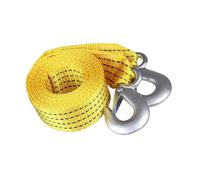 Bosiyrggrl 1 Pcs Car Tow Cable Heavy Duty Trailer Rope Towing Pull Rope Strap Hooks Van Road Recovery Nylon Rope