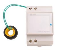 Bosiyrggrl 1 PCS Din Rail Digital Electric Meter KWH Electric Energy Frequency Meter AC40-300V
