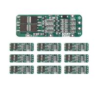 Bosiyrggrl 10Pcs 3S 20A 18650 Li-Ion Lithium Battery Charger Module Protection Board PCB 11.1V 12V 12.6V Module