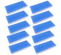 Bosiyrggrl 10Pcs Airbrush Hobby Airbrush Booth Filter Set, Fiberglass Booth Replace Filter Compatible for Master, Paasche