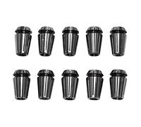 Bosiyrggrl 10Pcs/Set Ultra Precision ER16 1-10MM Spring Collet Set for CNC Milling Lathe Tool Engraving Machine