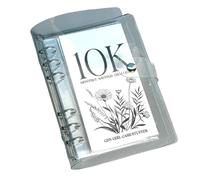 Bosiyrggrl 12-Months Envelopes Money Saving Challenge Easy and FunnyWay to Save 10K Budget Planner Envelope Challenge