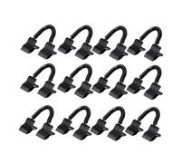 Bosiyrggrl 12 Pcs Swimming Pool Cover Clips for Above Ground Pools Solar Cover Reel Attachment Kit Wind Guard Swimming Pool Cover
