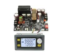 Bosiyrggrl 1200W DC CNC Antihypertensive Boost Converter 6-70V Adjustable Power Supply Input Constant Voltage Solar Charging Module 20A/1200W Buck Module