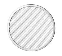 Bosiyrggrl 13inch Aluminum Seamless Rim Pizza Baking Screen - Perfect Crisp, Enhanced Airflow