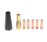 Bosiyrggrl 14PCS Gasless Nozzle Tips for FC90 Flux-Cored Wire Feed K3493-1 FC90 MIG Welder Welding Torch Welding 0.9Mm Tip