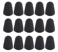 Bosiyrggrl 15Pcs Rubber Mouthpiece Cap Clip Ligature Protect Delicate Tip for Flute Clarinet Saxophone Sax Parts Accessories