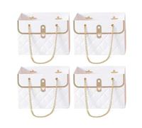 Bosiyrggrl 16PCS Flower Box Rose Packaging Box Valentine'S Day Birthday Party Gifts Wrapping Paper Bag Gift Box, Easy Install Easy to Use A