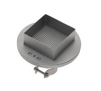 Bosiyrggrl 1pcs BGA Nozzle SMD Welding Nozzle 850 Hot Air Welding Station Nozzles,Universal BGA Nozzle Welding Accessories 41x41mm