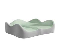 Bosiyrggrl 1Pcs Memory Foam Seat Cushion - 3D Ergonomic Support, Washable Polyester, Car/Essentials,Green