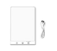 Bosiyrggrl 1Set Light Therapy Lamp Touch Dimmable Night Light Timer Function for Home/Travelling