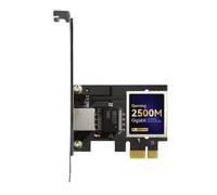 Bosiyrggrl 2.5G PCI-E toRJ45 Wired Network Card 2500Mbps 2.5Gbps Ethernet LAN Controller Adapter forLinux Computer Game