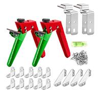 Bosiyrggrl 2 Pack Drawer Front Installation Clamps, Cabinet Clamps for Installing Cabinets, Adjustable Drawer Fixing Clamp