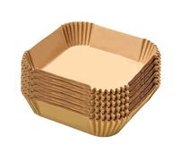 Bosiyrggrl 200PCS Air Fryer Liners Disposable,9Inch Square Air Fryer Parchment Paper Liners for 5-8QTAir Fryer,Non-Stick Waterproof