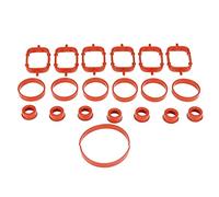 Bosiyrggrl 20PCS Car Intake Inlet Manifold Seal Gasket Repair Kit for- E87 E46 E90 E91 E92 E93 E39 E60 M57 11617790198 (33mm)
