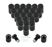 Bosiyrggrl 24pcs 1/2 Inch X 0.78 Inch Sign Bracket Screws, Bracket Screws, Bracket Mounting Hardware Wall Mount Bracket