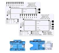 Bosiyrggrl 2pc ECG 7 Step Ruler,ECG 7 Step Ruler for ECG/EKG Interpretation, ECG Reference Guide Ruler,EKG Calipers Measuring Tool