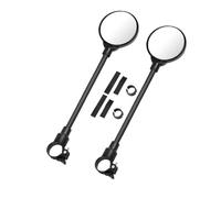 Bosiyrggrl 2PCS Bicycle Bike Mirror 360° Adjustable HD Acrylic Minute Electric Moto Moped Rearview Mirror Bike Accessories