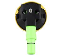 Bosiyrggrl 3" Concave Vacuum Cup 75mm Heavy Duty Hand Pump Suction Cup with Threaded Stud G1/4