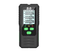 Bosiyrggrl 3-in-1 Electromagnetic Field Radiation Detector Tester EMF Meter Multifunctional Portable Radio Frequency Warn Meter