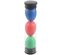 Bosiyrggrl 3 Pcs Sand Egg Cylinder Orff Instrument Set African Drum Ukulele Dedicated Shakers Random Color for Kid Children KTV Game