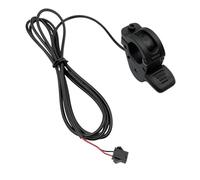 Bosiyrggrl 300X Throttle for Electric Bicycle Scooter Thumb Accelerator 24V 36V 48V 72V Right/Left Hand Universal Accessory Black