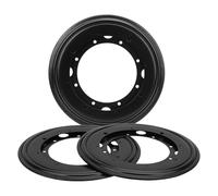 Bosiyrggrl 3Pack 9in Round LazySusan Turntable Bearing Plate, Rotating Swivel Plate, Turntable Base for Table Serving Tray Kitchen