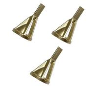 Bosiyrggrl 3Pc Triangular Handle Length of 18mm Except for Burr Screw Polishing Drill Chamfering Tool Suitable Diameter of 6-19mm,B