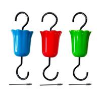 Bosiyrggrl 3PCS Ant Moat for Hummingbird Feeders Hummingbird Feeder Ant Guard Hummingbird Feeder Ant Guard Hooks Plastic Hanging