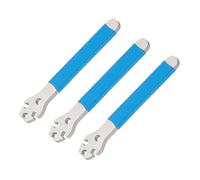 Bosiyrggrl 3Pcs Bike Spoke Wrench Adjustment Corrector Installation of Steel Spoke Cap Tool