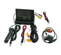 Bosiyrggrl 4.3Inch Car Rear View Backup Camera LCD Monitor for Vehicle Van Night Vision Reverse Video Parking System