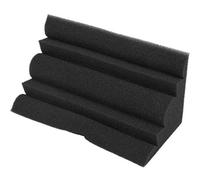 Bosiyrggrl 4 Pcs Corner Trap Acoustic Panel Studio Sound Absorption Foam 12 * 12 * 24cm