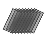 Bosiyrggrl 4 X 10inch Floor Vent Covers, Strong Magnetic Vent Mesh Air Vent Filters PVC Floor Register Vent Screens for Home, Easy to Use 8PCS