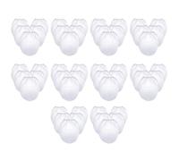 Bosiyrggrl 50pcs 5 Gallon Paint Filter Bags White Regular Fine Mesh/Flex Top Bag Filter for Paint Sprayers