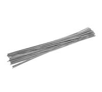 Bosiyrggrl 50Pcs Universal Welding Rods Copper Aluminum Iron Stainless Steel Cored Welding Rod Weld Wire Electrode 33cmx1.6mm