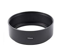 Bosiyrggrl 58mm Mount Standard Metal Lens Hood for